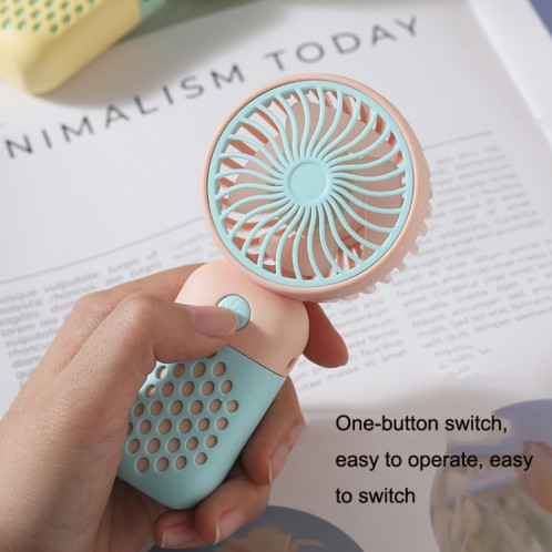 Z8 Handheld Cute Mini USB Fan Portable Dortoir Ventilateur de bureau (Rose) SH901D1233-07