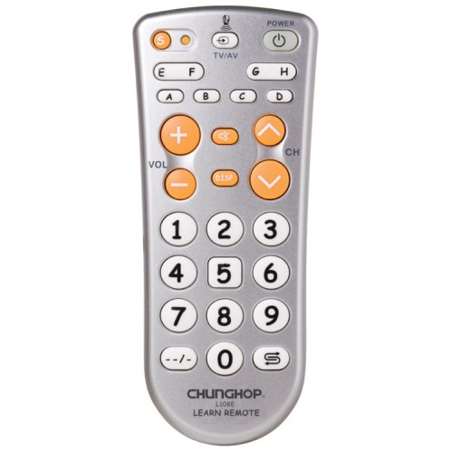 CHUNGHOP L108E Télécommande universelle d'apprentissage infrarouge SC60031800-07