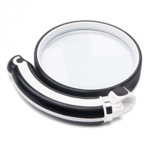 Loupe à main rotative pliante avec poignée en caoutchouc de 100 mm SH31031813-08