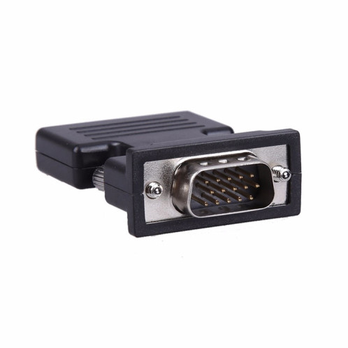 Adaptateur HDMI pour projecteur HDMI vers VGA avec câble audio Convertisseur HD pour ordinateur SH37011214-07