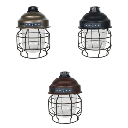 Lampe portative de camping en plein air avec mousqueton, couleur : cuivre SH57011703-08
