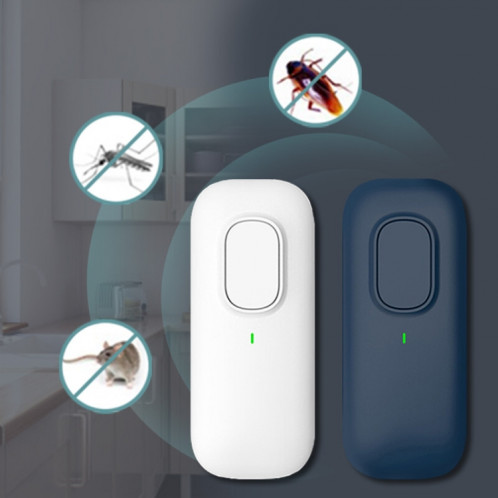 ZCC01 Ultrasonic Mosquito Repellent Mouse Repellent Acariens Instrument (Blanc) SH103A53-08