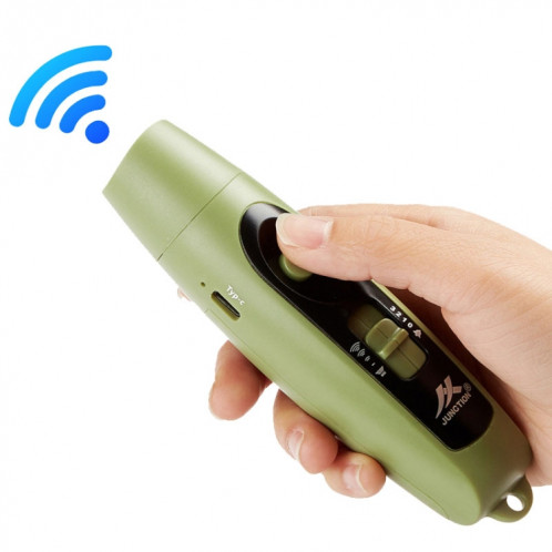 JUNCTION Sifflet d'entraînement en plein air avec chargement USB et commande de trafic à décibels élevés avec fonction d'éclairage (vert) SH201B985-09
