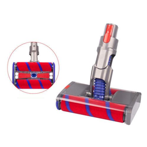 Pour Dyson V7 V8 V10 V11 Aspirateur Soft Velvet Double Roller Floor Brush Head SH64071936-08