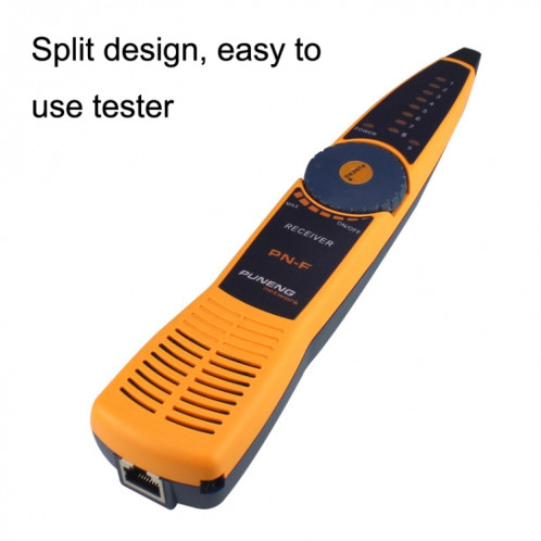 PN-F RJ11 / RJ45 Détecteur de câblage réseau Vérificateur de câble réseau Testeur POE Anti-interférence SH64551561-08