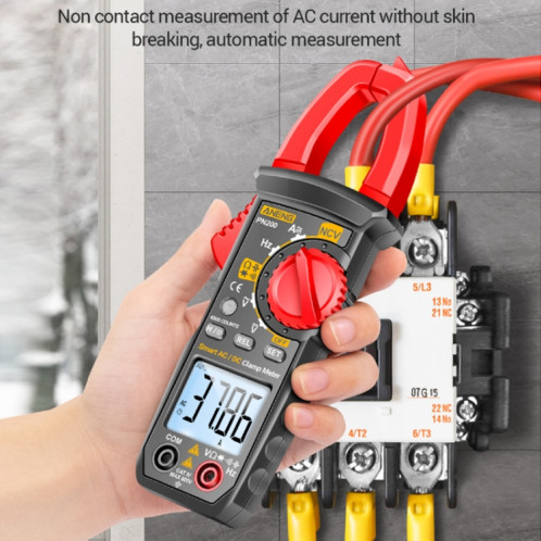Pince ampèremétrique multifonctionnelle de haute précision de mesure AC/DC ANENG PN200 (rouge) SA401A74-011