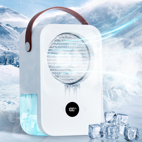 MT-F60 Affichage numérique intelligent Refroidisseur d'air de charge USB Ventilateur d'humidification par brouillard de bureau, Mode: Version standard SH3301836-09