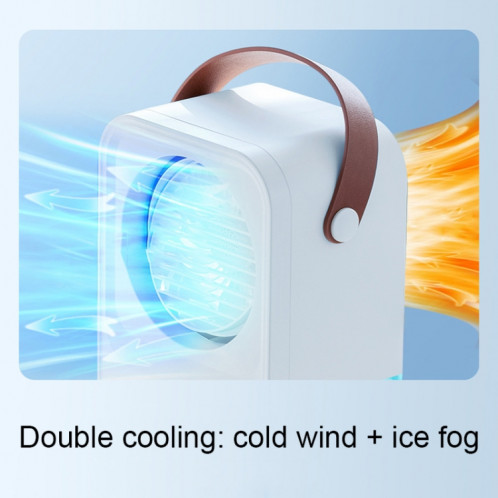MT-F60 Affichage numérique intelligent Refroidisseur d'air de charge USB Ventilateur d'humidification par brouillard de bureau, Mode: Version standard SH3301836-09