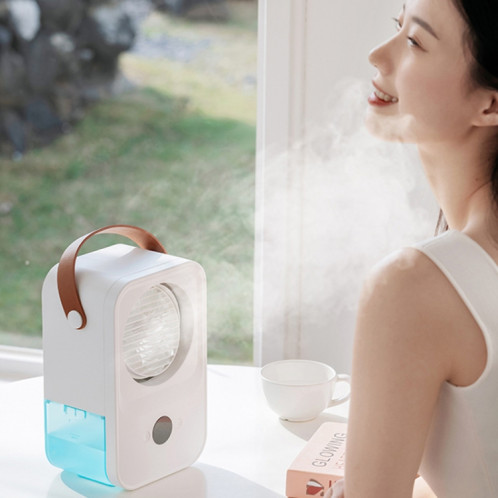 MT-F60 Affichage numérique intelligent Refroidisseur d'air de charge USB Ventilateur d'humidification par brouillard de bureau, Mode: Version standard SH3301836-09