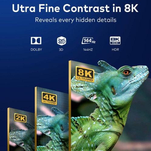 Llano LCTS502G Commutateur HDMI à conversion bidirectionnelle 2 en 1 sortie Version 2.1 Vidéo Ultra HD 8K SL65361247-016