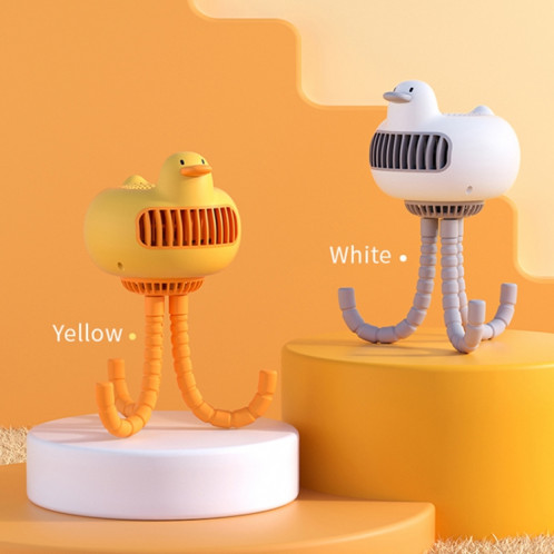 WT-E20 Poussette Ventilateur USB Muet Octopus Portable Volume d'air élevé Mini ventilateur, Style : Type de tête secouée (jaune) SH7602839-010