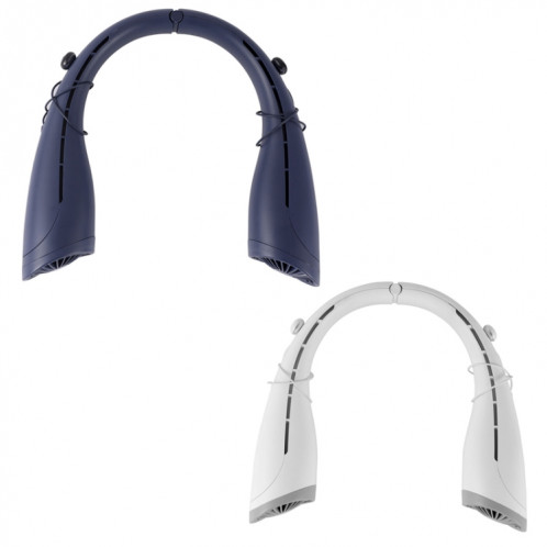 U-23 Ultra-longue durée de vie de la batterie USB Bluetooth suspendu ventilateur de cou (bleu) SH401B912-011