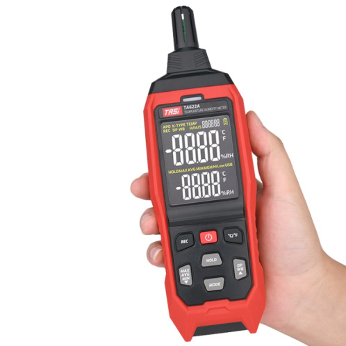 TASI TA622A Température Humidité Compteur Numérique Point De Rosée Thermomètre ST15011127-011
