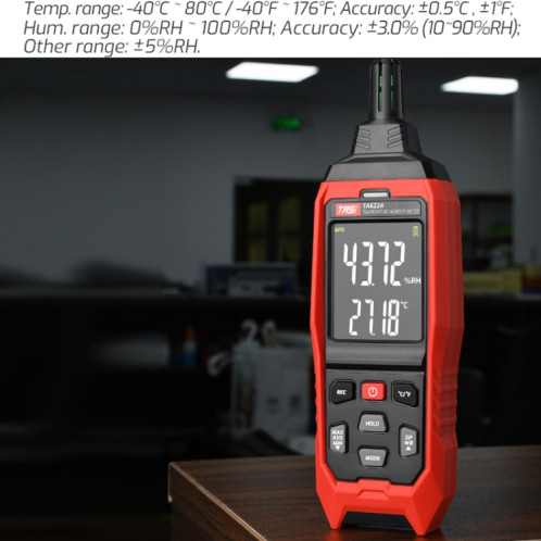 TASI TA622A Température Humidité Compteur Numérique Point De Rosée Thermomètre ST15011127-011