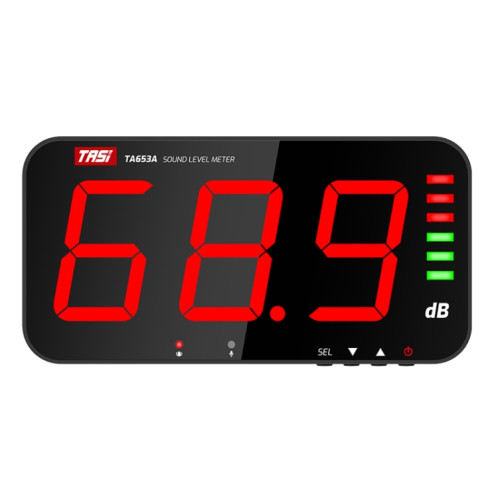 TASI TA653A Détecteur de décibels pour compteur de bruit mural à grand écran ST3001478-014