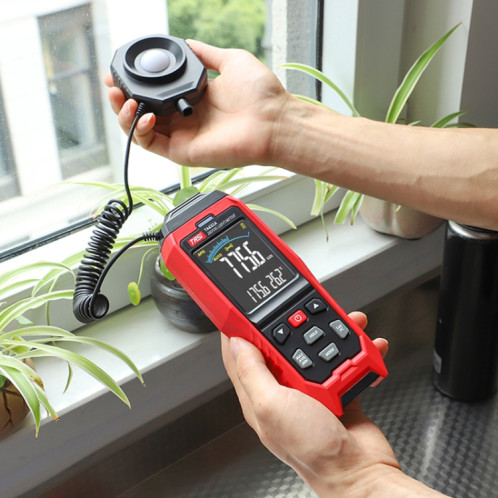TASI TA632A Compteur d'éclairement numérique Lumen Testeur Compteur de luminosité ST57011802-012