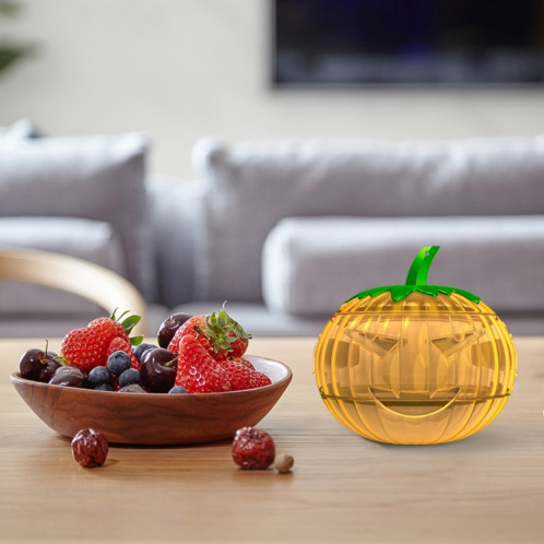 SJZ060 2 pièces/ensemble pièges à mouches des fruits en forme de citrouille piège à mouches des fruits piège à abeilles (orange) SH601B393-09