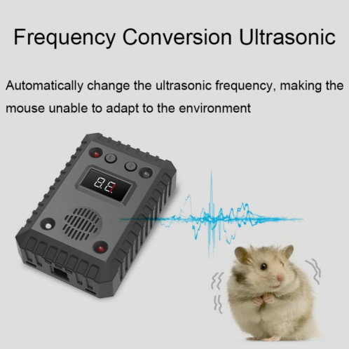 SJZ-021 Car Ultrasonic Rat Repeller Car Engine Mouse Repellent with Battery SH51021799-012