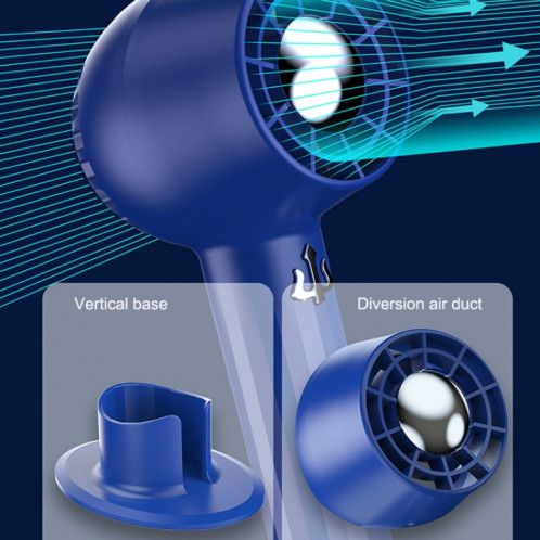 Mini ventilateur portatif USB silencieux pour bureau, ventilateur turbo extérieur portable (fille rose) SH101B262-08