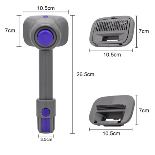 Tête d'aspiration pour poils d'animaux pour aspirateur Dyson V6 V7 V8 V10 V11, spécification : standard. SH7901866-06