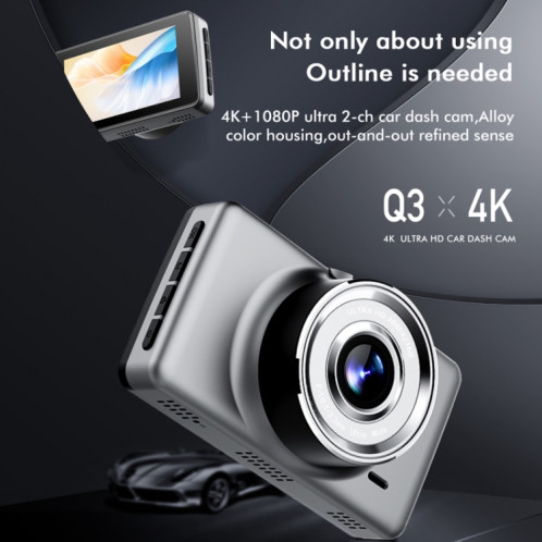 Enregistreur de conduite Anytek Q3 4K WiFi double enregistrement capteur de vision nocturne enregistreur de détection mobile SA7019269-010