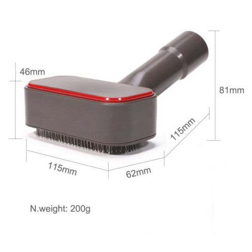 Pour aspirateur Dyson, ensemble de brosses d'épilation pour animaux de compagnie, spécifications: avec adaptateur V8 SH37051607-09