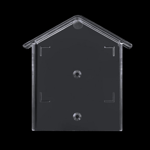Housse étanche pour sonnette sans fil pour sonnette extérieure, étui de protection contre la pluie transparent (E30) SH001A773-010