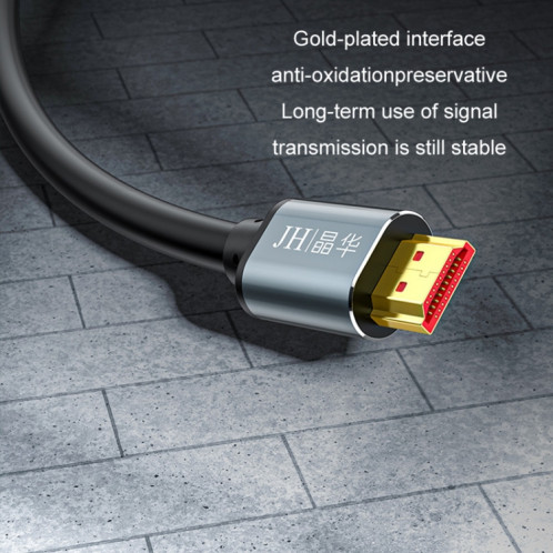JINGHUA 3m HDMI2.0 Version Câble Haute Définition Câble d'affichage 4K SJ39041052-011