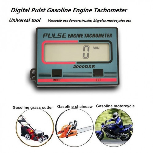 Tachymètre de tronçonneuse Tondeuse à gazon Compteur de vitesse Testeur de moteur à essence SH71641793-06