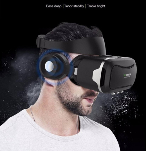 Lunettes de jeu de réalité virtuelle 3D Lunettes intelligentes VR immersives (noir) SH001A29-017