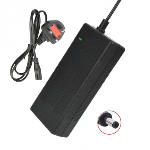 42V 2A 5525 DC Head Scooter électrique Smart Charger 36V Chargeur de batterie au lithium, Plug: UK SH93031840-07