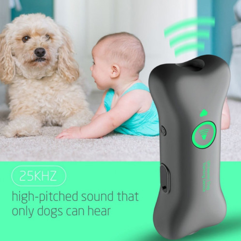 Dispositif d'aboiement de chien automatique à ultrasons appareil de dressage de chien portable répulsif pour chien SH72631358-07