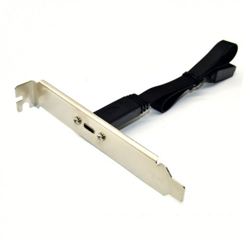 Connecteur USB 3.1 Type-E vers USB-C/Type-C, en-tête du panneau avant, support haut de 0,3 m SH5101517-06