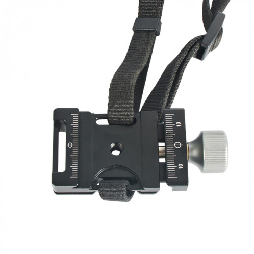 BEXIN QJ-05 Caméra Bandoulière Clamp Quick Release Plate Clamp Rotule Adaptateur SB7476604-08