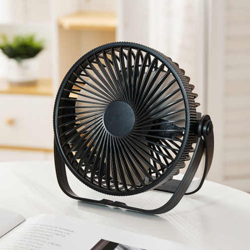 Ventilateur électrique 3 en 1 mural, mini ventilateur silencieux à turbine sans balais, style : rechargeable (noir) SH402B1912-08