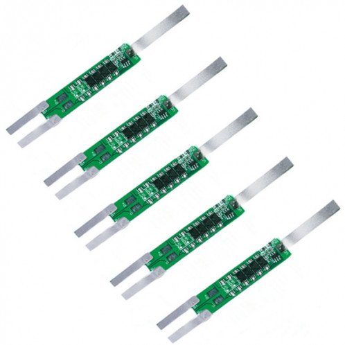 5 pièces 7.4 V Plus Nickel longue bande carte de Protection de batterie au Lithium 6A carte de Protection de batterie contre les surintensités (comme le montre) SH501A816-05