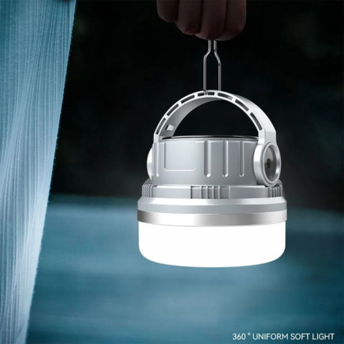 Lumière de tente solaire M10 avec alimentation Portable, lumière de Camping portative, lumières d'ambiance Vintage d'extérieur (vert) SH901A1165-017