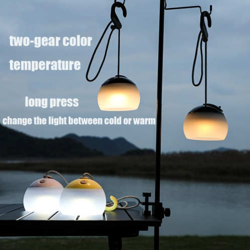 Lanterne de camping rétro rechargeable Haning Hook Night Light (vert) SH401C726-09