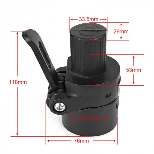 Pour l'ensemble de dossier d'accessoires de scooter électrique Xiaomi M365 / Pro (blanc) SH601B932-07