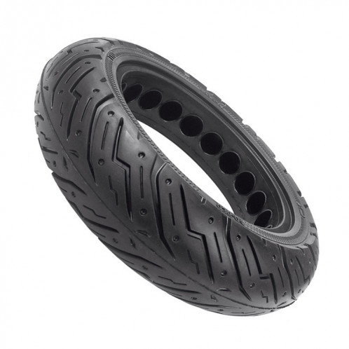 Pour scooter Ninebot Max G30 10 x 2,5 pouces Pneu solide en nid d'abeille antidéflagrant (noir) SH501A139-07