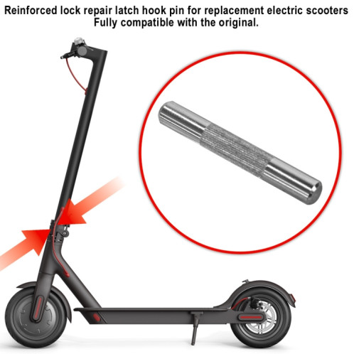 Pour Xiaomi M365 / Pro cheville à crochet pliante pour planche à roulettes électrique (argent) SH901A551-07