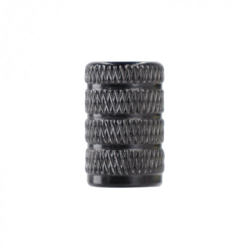 Pour Xiaomi M365 / Pro 5pcs Scooter électrique Bouche de gaz en alliage d'aluminium anti-poussière (Noir) SH601A146-04