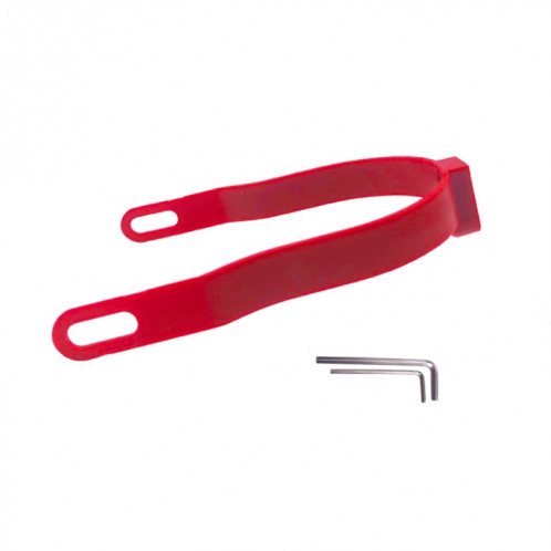 Pour Xiaomi Mijia M365 Scooter Support Accessoires Arrière Fender Shock Absorbing Bracket (Rouge) SH801C1806-05