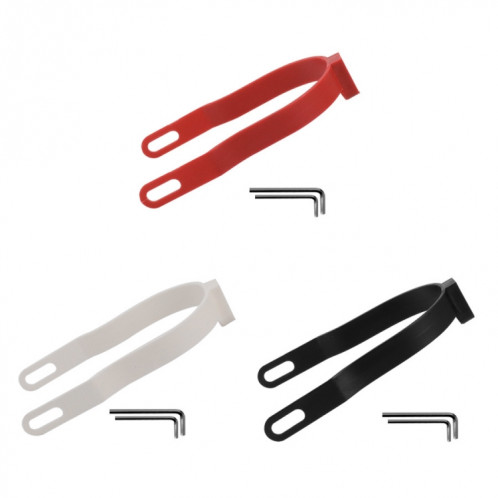 Pour Xiaomi Mijia M365 Scooter Support Accessoires Arrière Fender Shock Absorbing Bracket (Rouge) SH801C1806-05