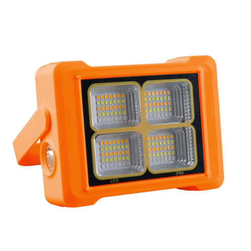 Projecteur solaire Lampe de poche portable Lampe de travail d'urgence (Orange) SH301A390-011
