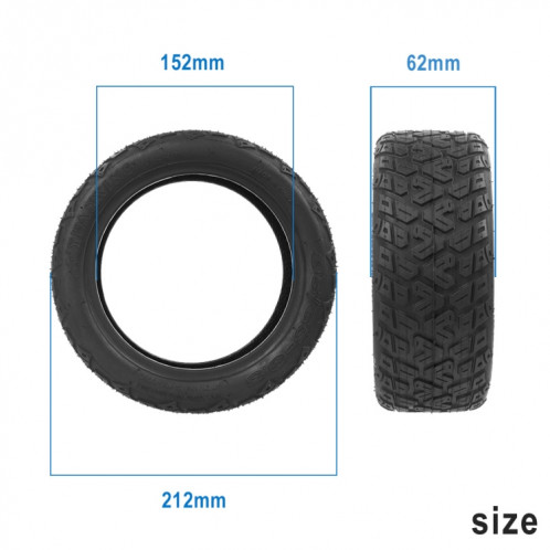 Pneu extérieur 85/65-6.5 Pneu de scooter élargi et épaissi, pour Kugoo G-Booster / G2 Pro et Xiaomi Mini Pro SH00011743-05