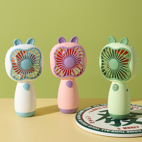 Petit ventilateur portable pour enfants de dessin animé (blanc) SH601B1885-09