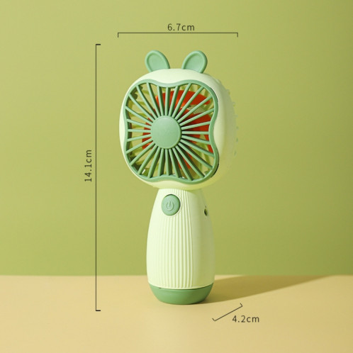 Petit ventilateur portable pour enfants de dessin animé (blanc) SH601B1885-09