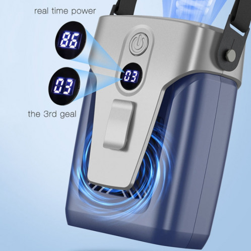 Ventilateur de cou suspendu sans feuilles avec fonction d'alimentation (Time Wind Blue) SH701B1316-011