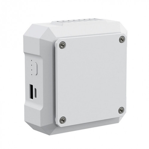 Ventilateur d'éclairage extérieur monté à la taille avec fonction d'alimentation, support multifonctionnel, ventilateur de cou suspendu (blanc) SH601B1478-010